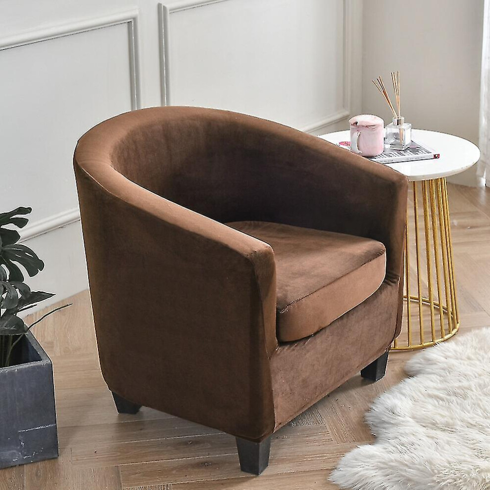(Coffee) Armchair Chair Sofa Cover Living Room Chair Seat Slipcover Gray/Beige/Blue