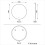 AICA 100cm Backlit LED Bathroom Mirror Round, 3 Color Lights 7
