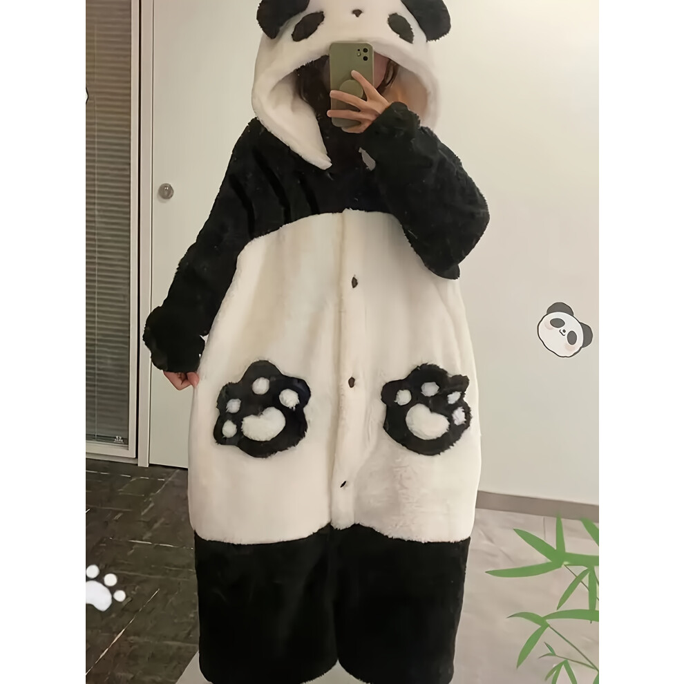 Plus size panda onesie sale