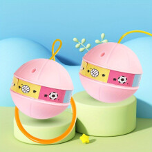 (2 luminous jumping balls [pink   blue]) 1pc Ankle Skip Ball | Ankle Jumping Ring Ball | Kids Lit Flashing Ankle Jump Ball