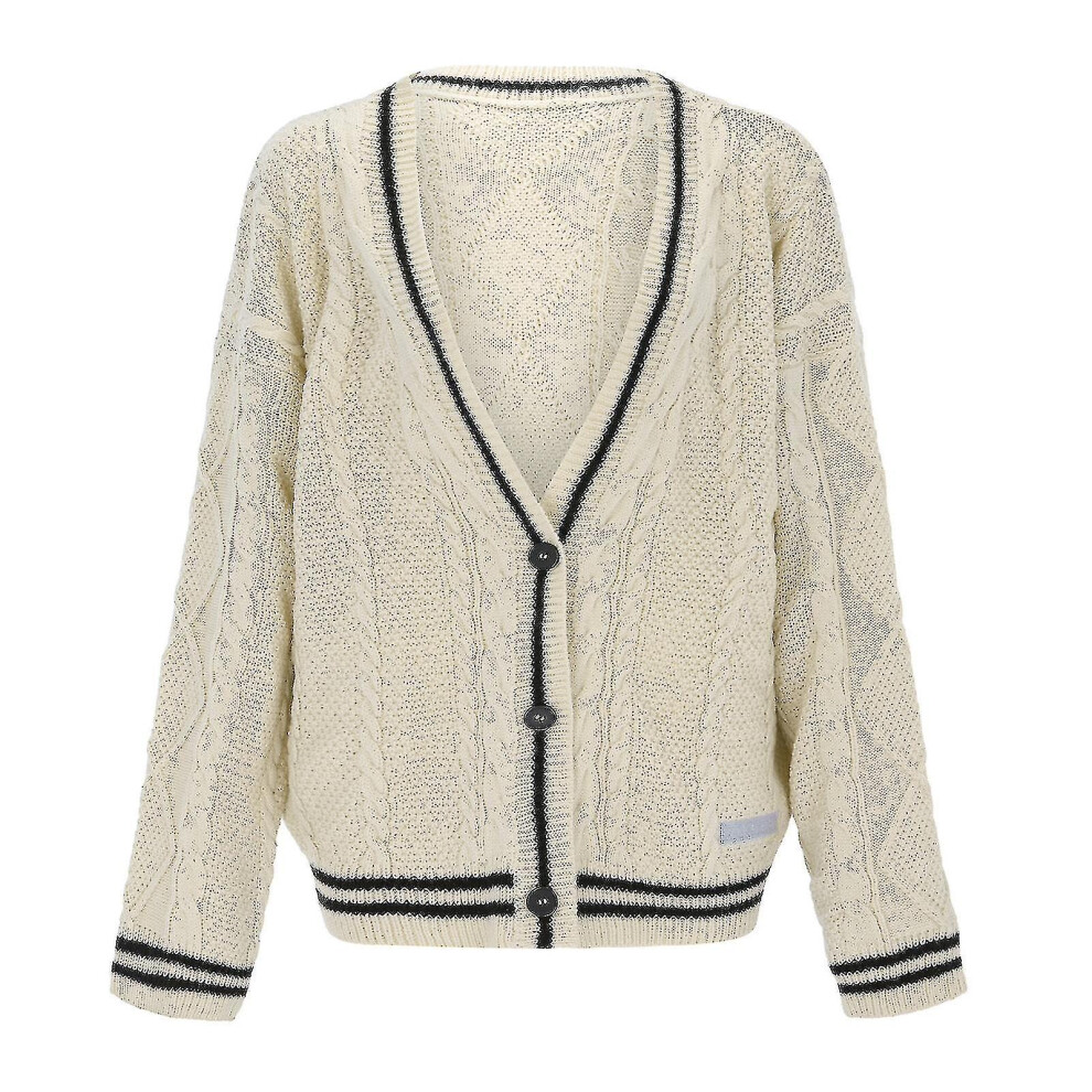 (XL) Star Embroidered Knit Folklore Cardigan,eras Tour Merch Christmas Gifts
