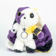 (Purple) Plushie Dreadfuls Anxiety Rabbit Soft Toy Plush Dollstuffed Animal Doll Toys