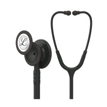 3M 5803 Littmann Classic III Black Edition Chestpiece Monitoring Stethoscope: 27" Black Tube for Precise Auscultation