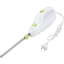 Electric Bread Knife, Electric Frozen Meat Knife With 110w Powerful Motor, Portable Stainless Steel Blade For Cutting Meat, Bread, Cheese