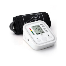 Portable Blood Pressure Monitor Household Sphygmomanometer Arm Band Type Digital Electronic Tonometer