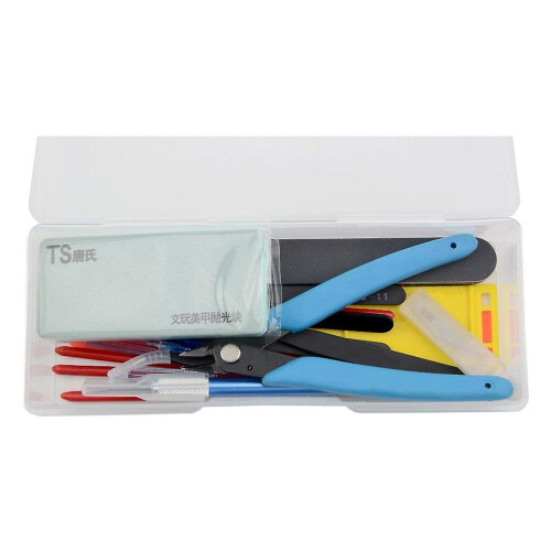 20 Pieces Model Building Tools, Gundam Model Tools Kit Model Basic Tools Kit Gundam Modeler Basic Tools Craft Set Hobby Building Tools for Model Car A 1
