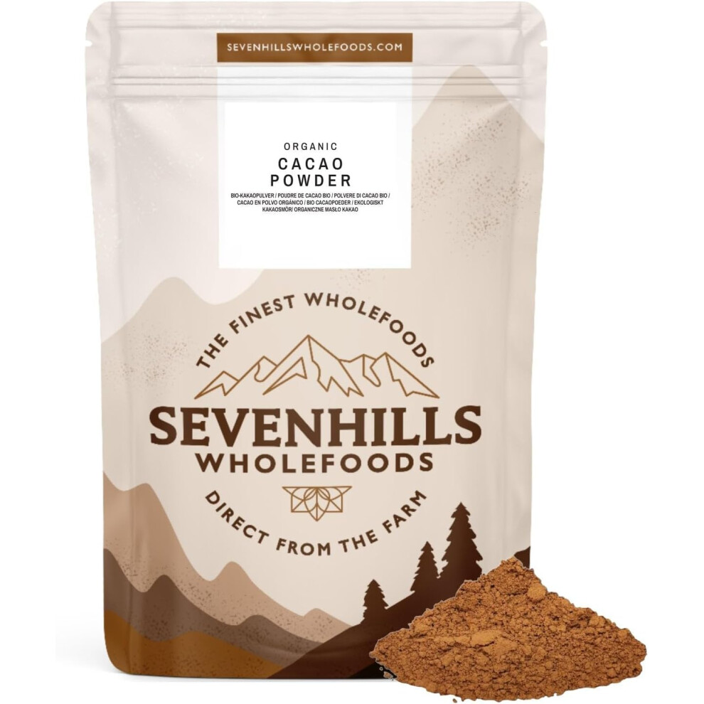 Sevenhills Wholefoods Organic Cacao Powder 1kg