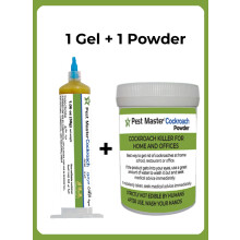 Pest Master Cockroach Gel Bait 1 Tube Plus Pest Control Powder