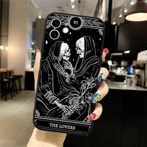 (Style 03, For iphone 11Pro) Skeleton Phone Case For iphone 12/13/14/15 Pro Max