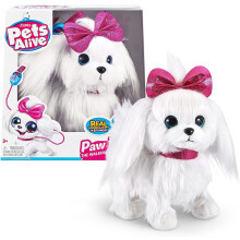 Pets Alive Lil' Paw Paw The Walking Puppy Robotic Toy Electronic Plush by ZURU