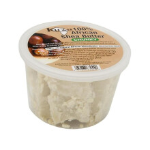 Kuza 100% African Shea Butter White Chunky 10oz