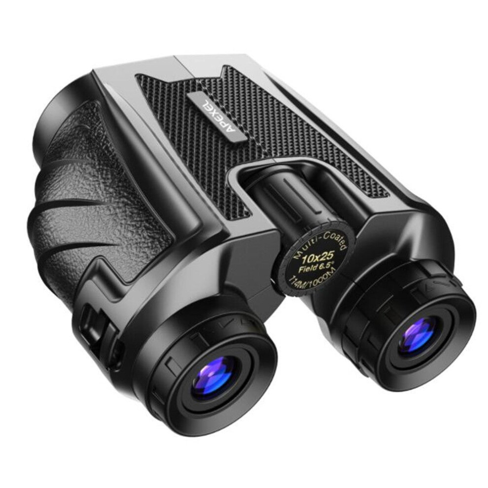 Hd Powerful 10X25 Binoculars Bak4 High Powered Zoom Mini Telescope 114M / 1000M For Hiking Hunting Bird Watching Binoculars & Monoculars