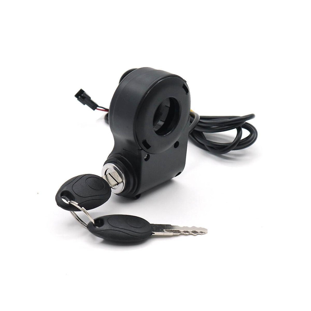 E-Bike Lgnition Lock Key Thumb Throttle Switch Power for / Universal Electric
