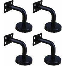 4 Pieces Stainless Steel Handrail Brackets Compatible Wall Fixing Stair Rail Brackets Compatible Railing Stair Railing Wall Brack