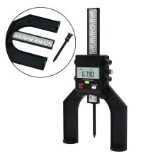 ETOPOO Digital Depth Gauge High-Precision Measurement Tool with LCD Display 0.01MM Resolution 0.2mm Accuracy 80mm Range Aluminum Alloy ABS Housing