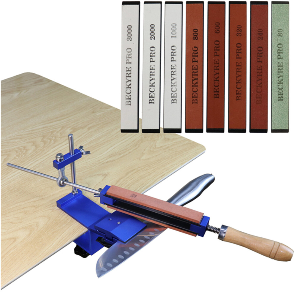 Cutter Sharpener Sharpening System Tools Fix-Angle Whetstone Grinder With Grind Stones 6935462224128