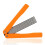 (Orange) DMD Portable Double Side Grindstone Professional Kitchen Sharpener for Pocket Folding Knife Sharpening Stone Sharpener Diamond 1