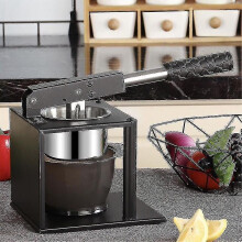 Potato Ricer, Heavy Duty Potato Masher With 2 Interchangeable Discs, Stainless Steel Food Press For Mashed Potatoes Veggies Puree