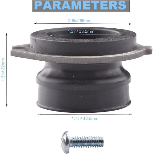 2 Pack Flex Coupler 75499 Garbage Disposal Replacement Parts Compatible with Insink-erator 2