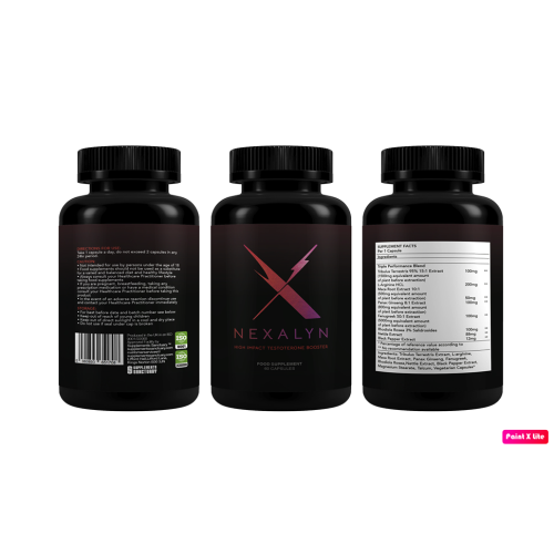 Nexalyn High Impact Testosterone Booster , 60 Capsules 2