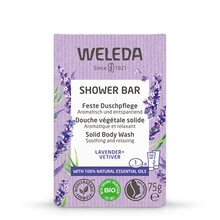 Weleda - Shower Bar ( Lavender + Vetiver ) - Levandulové relaxační mýdlo 75.0g