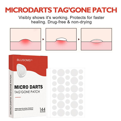 Blusoms  Microdarts Tag'gone Patch,neutroera Blusoms Pro Microdarts Tag'gone Patchspots 1