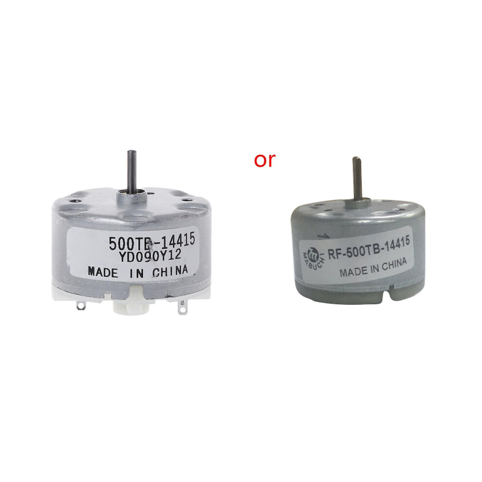 Rf-500Tb-14415 Rotary Motor 6V For Alarm System/ Light 9362098040452