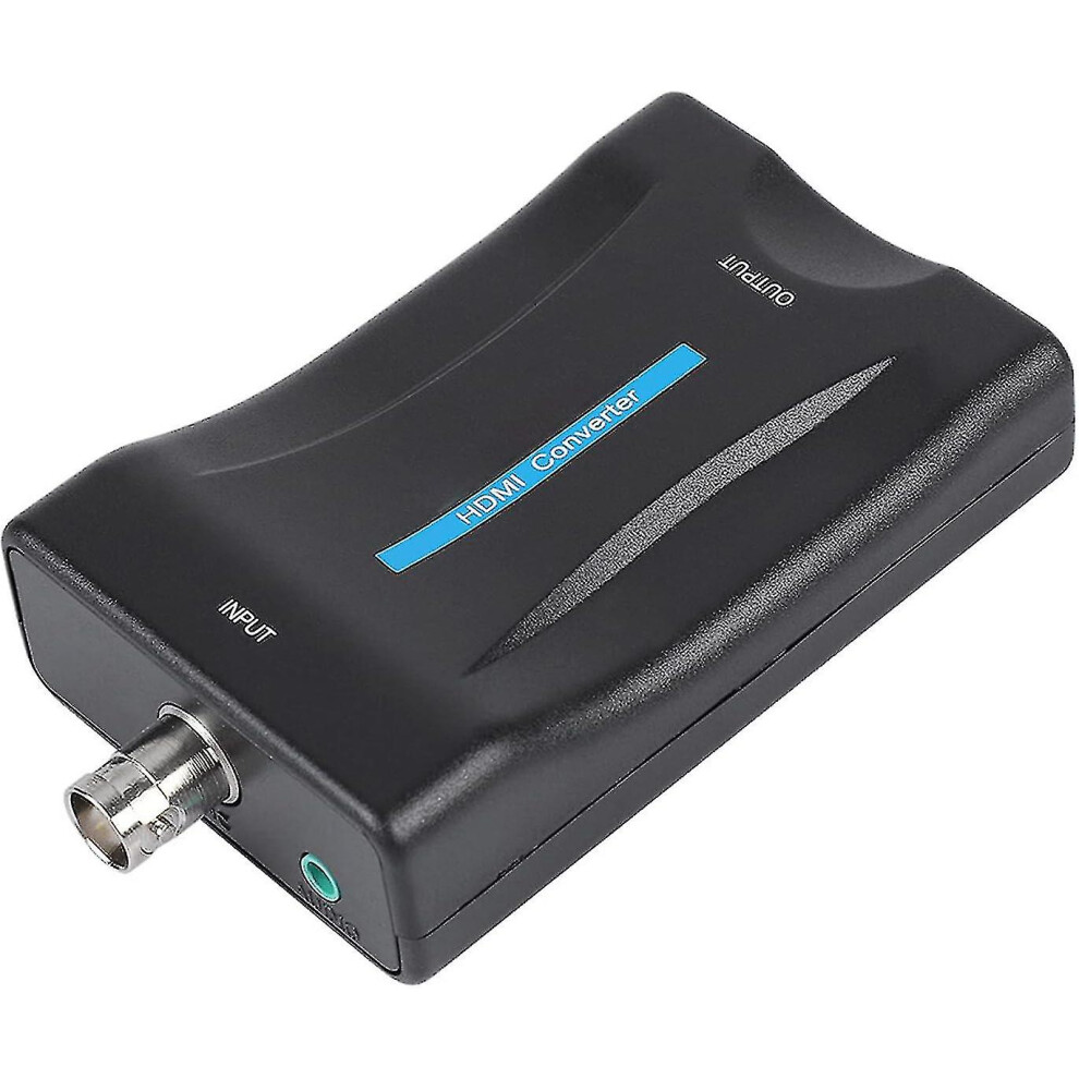 Coax To Hdmi Adapter Bnc To Hdmi Converter Adapter Coax To Hdmi Converter For Tv Antenna 1080p/720p Hd Display Video Adapter Surveillance Monitor For