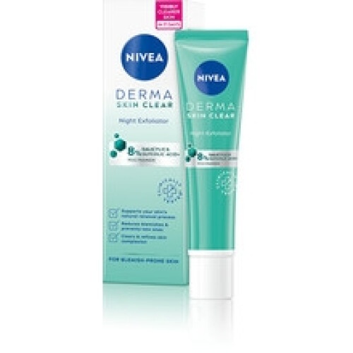 NIVEA Nivea - Derma Skin Clear Night Exfoliator 40ml