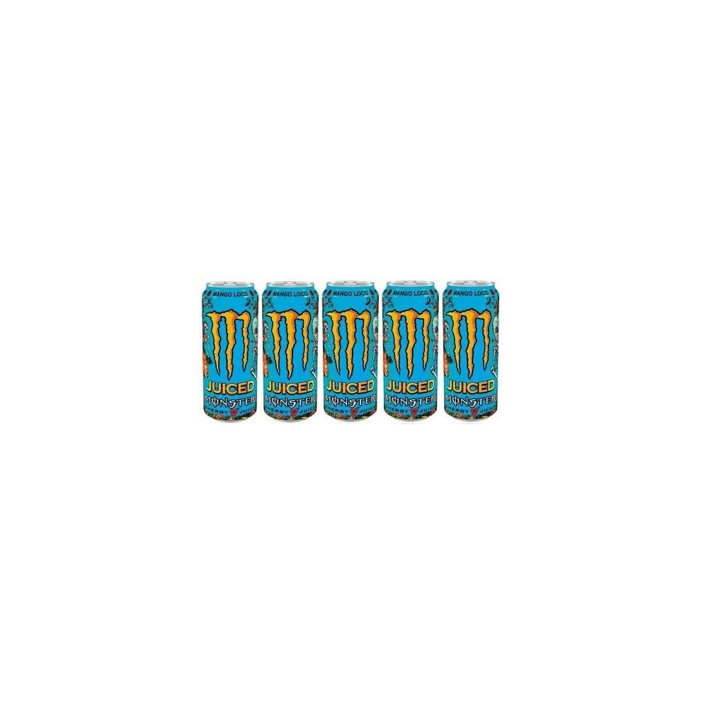 Monster Energy (Pack Of 24) Monster Mango Loco Energy Drink 500Ml Can
