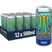 (Pack Of 6) Monster Energy Juiced Aussie Style Lemonade 500ml