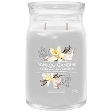 Yankee Candle - Geräucherter Vanille & Kaschmir (567g)