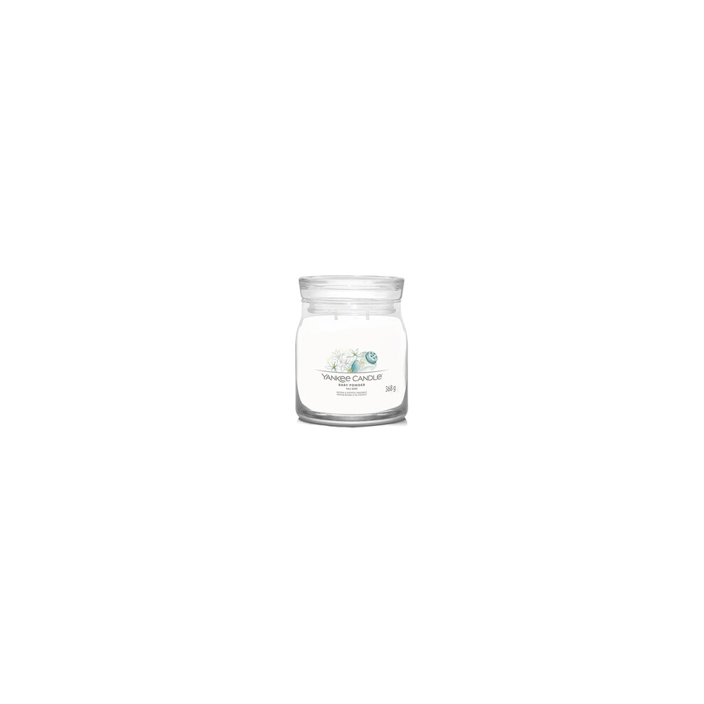 Yankee Candle - Baby Powder Signature Candle ( dětský pudr ) - Vonná svíčka 567.0g