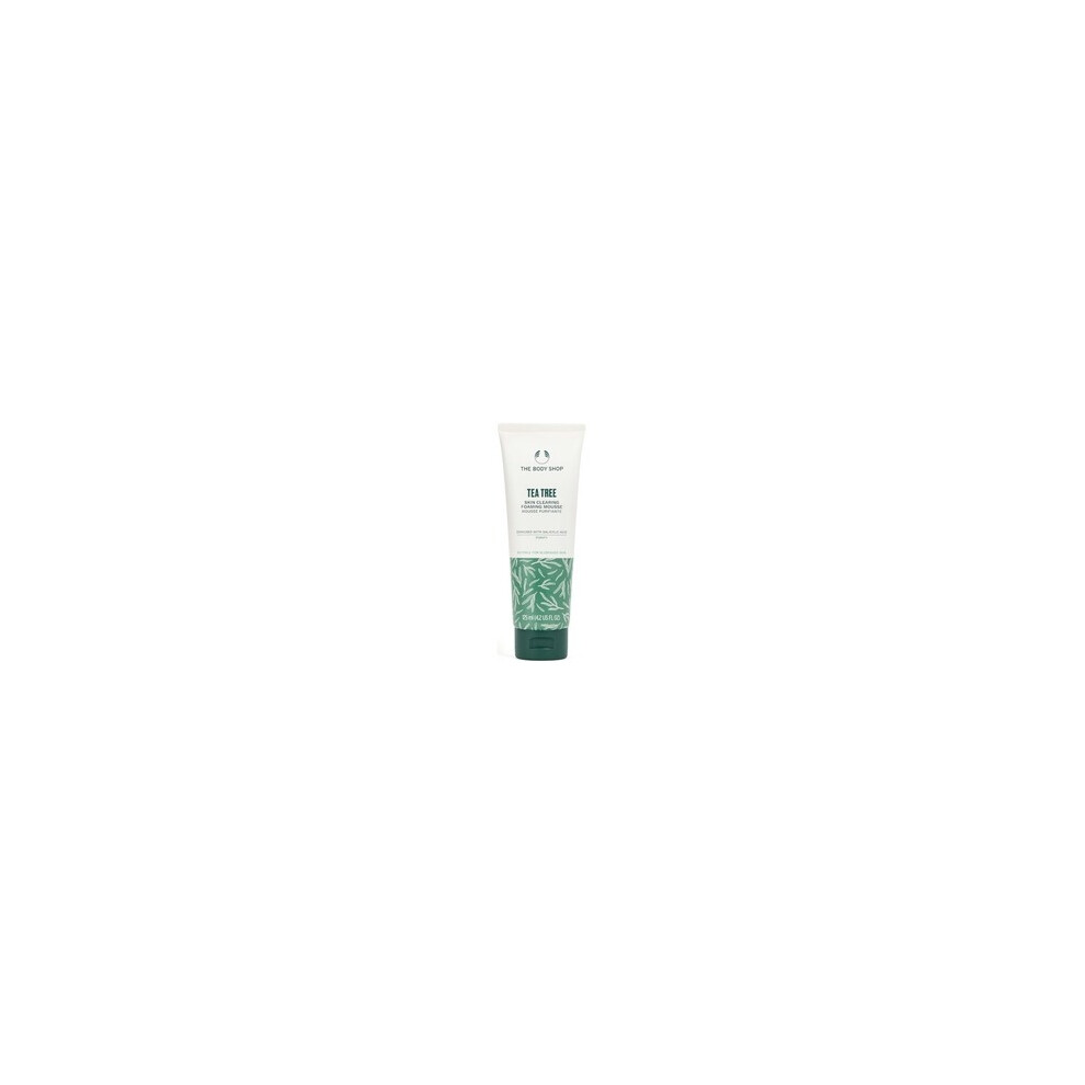 The Body Shop - Tea Tree Skin Clearing Foaming Mousse - ÄisticÃ­ pÄna pro mastnou pleÅ¥ 125ml