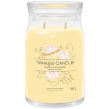 Yankee Candle - Yankee Candle Vanilla Cupcake Signature Candle ( vanilkový košíček ) - Vonná svíčka 368.0g