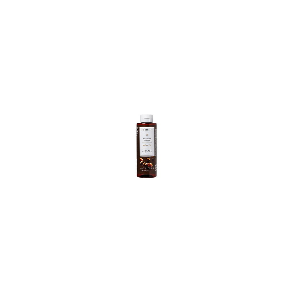 KORRES Argan Oil Shampoo, Cleansing and Care for Coloured Hair, Dermatologically Tested & Vegan, 250 ml - Image 2