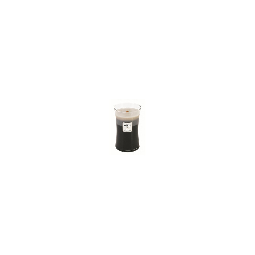 Woodwick - Scented Candle Trilogy Fireside, Redwood, Sandalwood Clove 609 G 609.0G