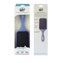 Wet Brush Paddle Detangler Haarborstel, Sky - Ultra-Zachte IntelliFlex Detangleerharen met AquaVent Ontwerp