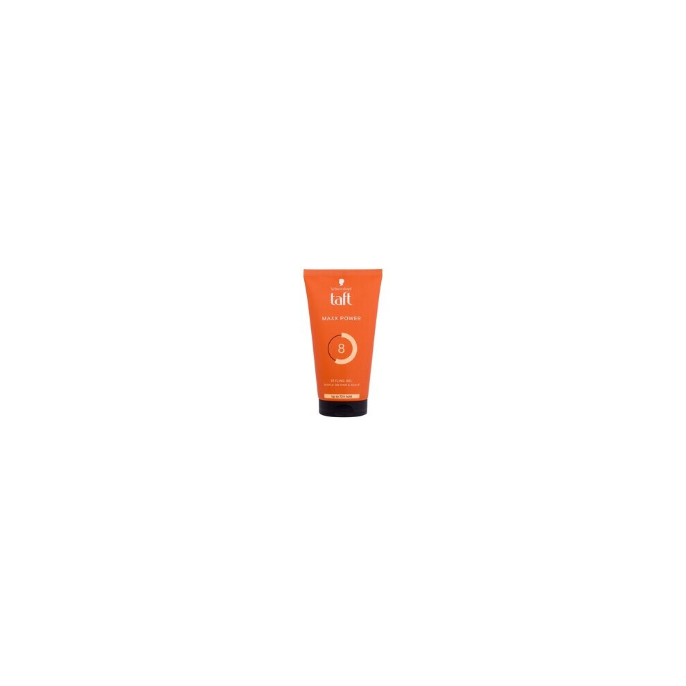 Taft Maxx Power Hair Gel 72H Ultra Strong Styling Hold Clean Look 150ml 3-Pack - Image 6