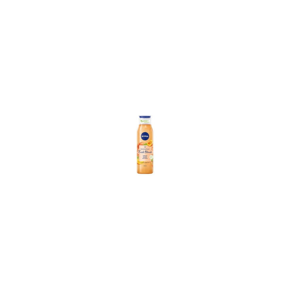 Nivea - Fresh Blends Apricot, Mango, Rice Milk Refreshing Shower - Refreshing shower gel 300ml