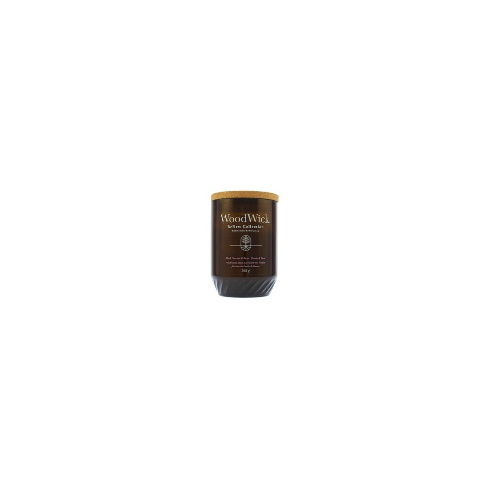Woodwick - Renew Currant & Rose 368.0G Black