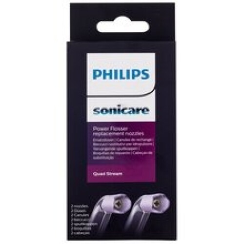 Philips Accessorio dentale Philips Canule QuadStream per PowerFlosser x2