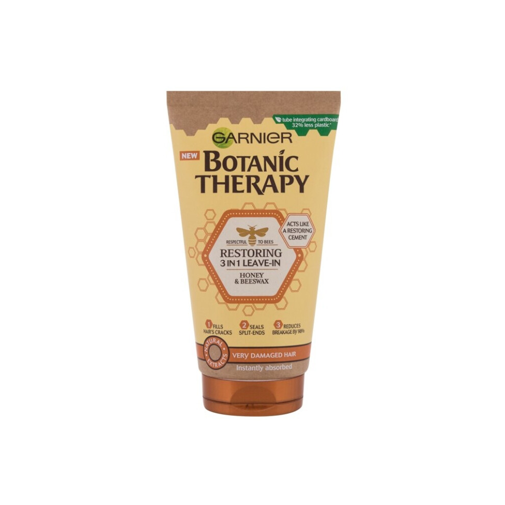 Garnier - Botanic Therapy Honey & Beeswax 3in1 Leave-In - For Women, 150 ml