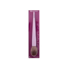 Pincel para blush e iluminador - ESSENCE - n 01 - Multicolor - 100% reciclado - Sem nanopartículas