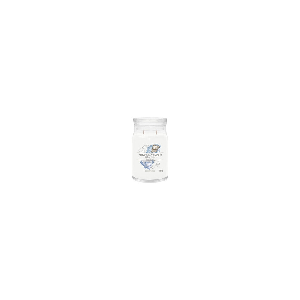 Yankee Candle - Soft Blanket Signature Candle ( měkká deka ) - Vonná svíčka 368.0g