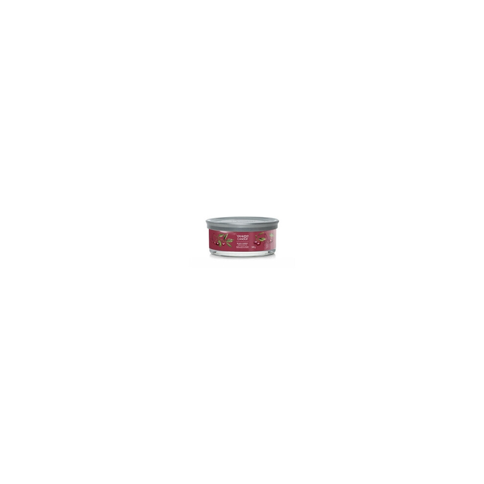 Yankee Candle - Black Cherry Signature Tumbler Candle ( zralÃ¡ tÅeÅ¡eÅ ) - VonnÃ¡ svÃ­Äka 340.0g