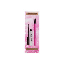 Ensemble Cadeau - Revolution - Eye & Brow Icons - Colle pour Sourcils - Eyeliner Liquide - Waterproof