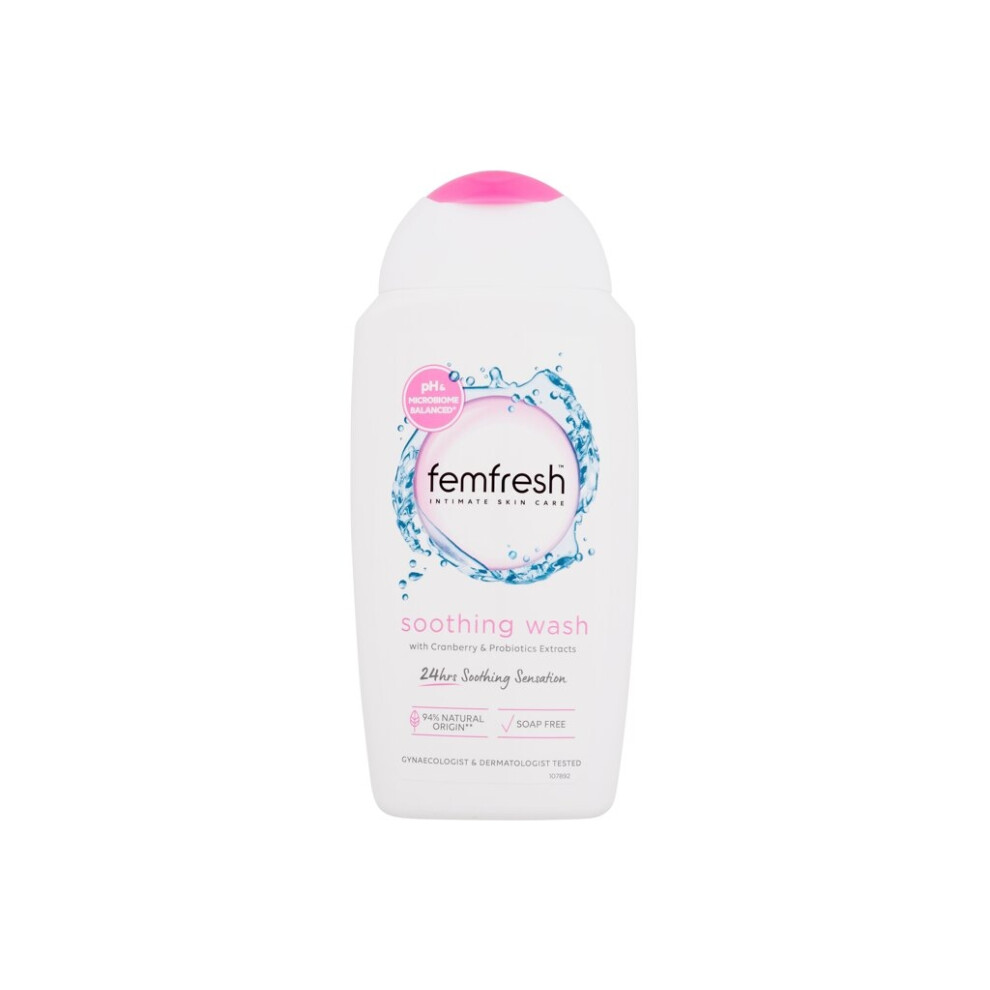 Femfresh Soothing Wash For Women, 250 Ml – Gentle Intimate Hygiene Solution