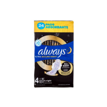 Always - Ultra Secure Night - For Women, 24 pc