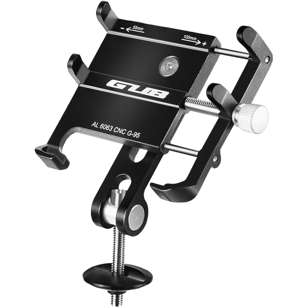 (Mount On Bicycle Stem(G-95)) Gub Aluminum Bicycle Phone Mount Stem - Bicycle Phone Headset Mount Fits For 1-1/8" 28.6Mm Fork, Road Mountain Mtb Bike 6935462226443